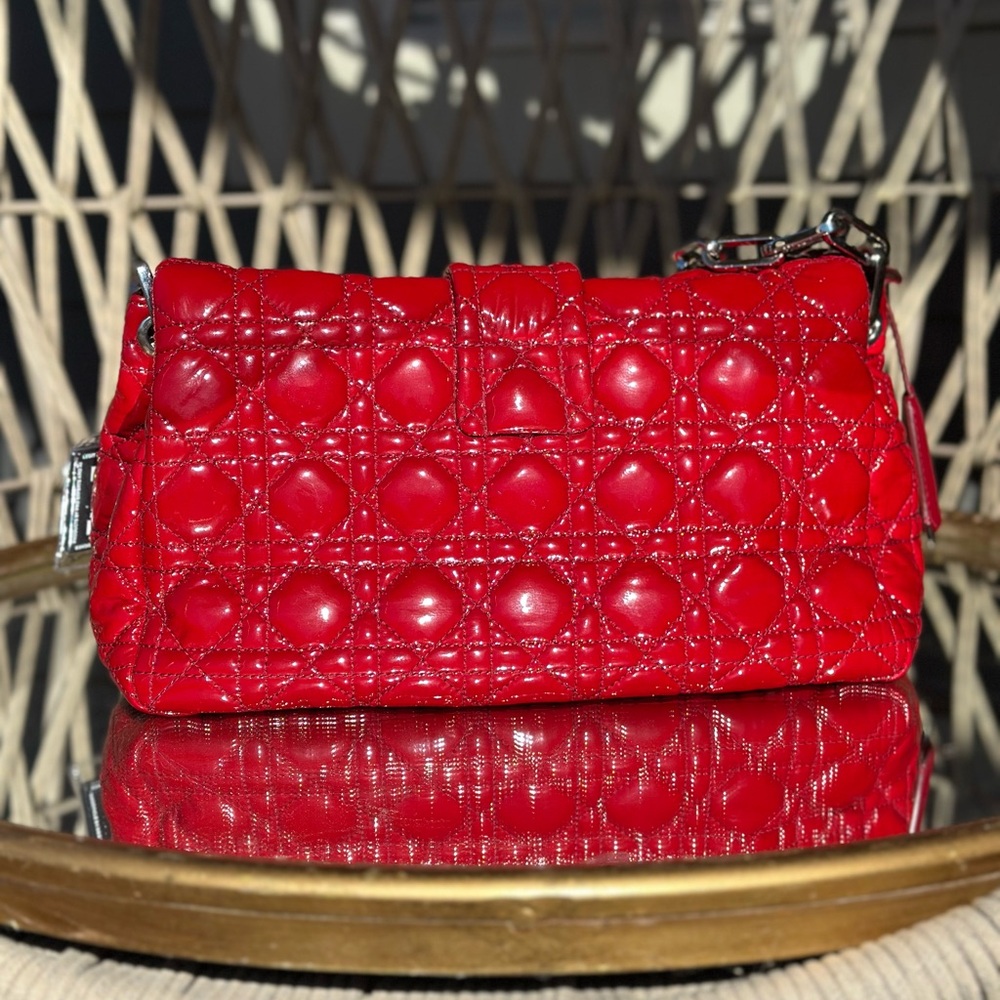 Christian Dior Patent Leather Shoulder Bag - Picture 4 of 7